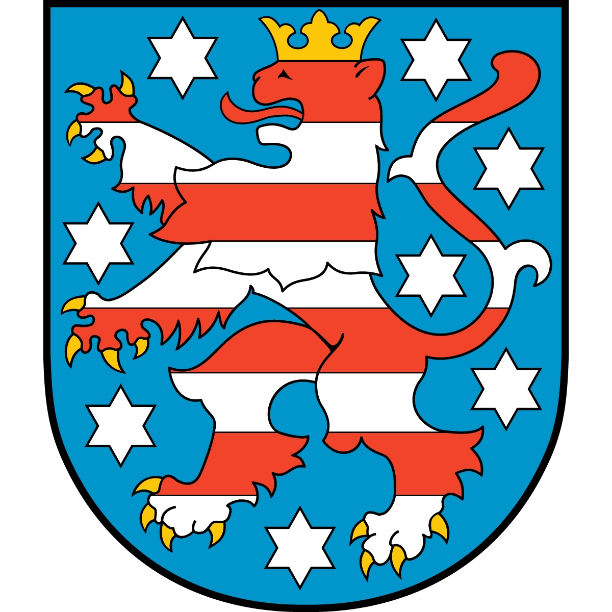 Wappen Thüringen